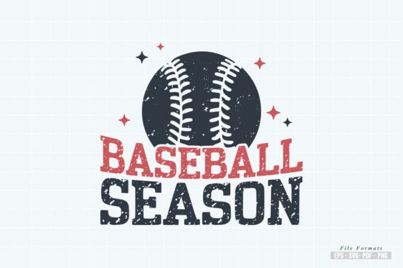 Baseball Season SVG T-Shirt Design for Graphics and Crafts