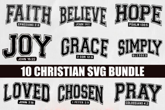 Christian Svg Bundle: Graphics and Crafts