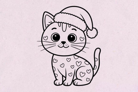 Cute Christmas Animal Svg File for Crafts and Graphics