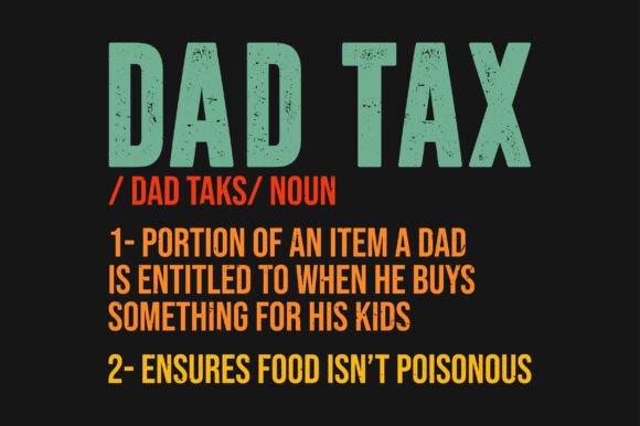 Fathers Day SVG PNG Sublimation T-shirt Graphics