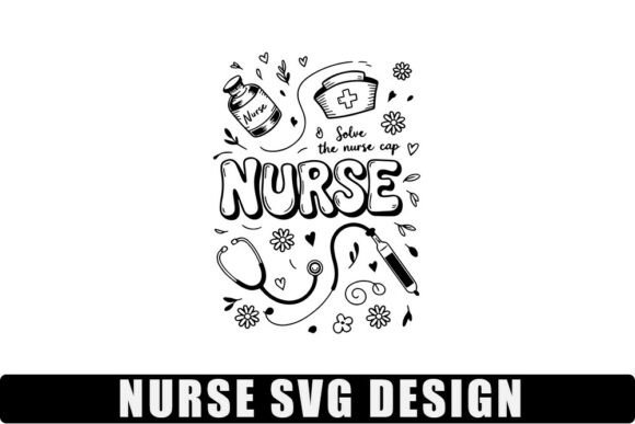 Nurse Svg Design: Graphics and Crafts for Content Creators