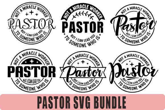 Pastor Svg Bundle: Graphics and Crafts for Branding